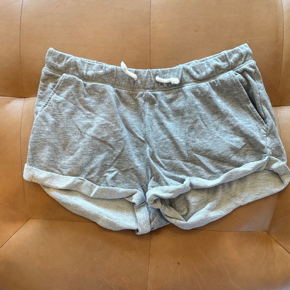 H&M Light Gray Athletic Shorts for Women